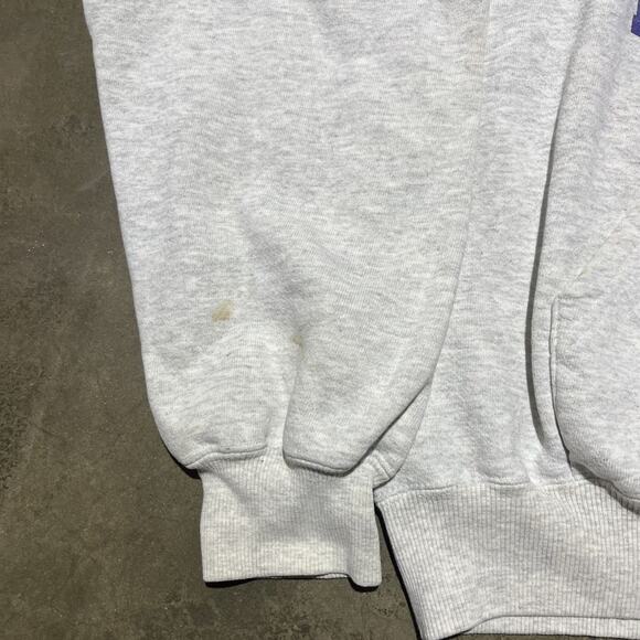 Vintage 90s West Stokes Baseball Grey Reebok Hoodie - Picture 4 of 6